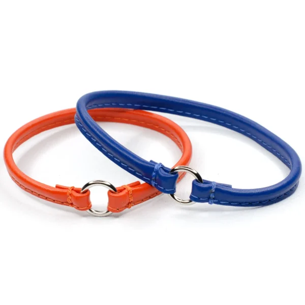 Slip-On leather dog house collar - Petiquette Collars