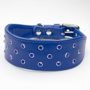 rhinestone whippet collar - petiquette collars