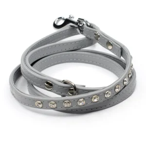 swarovski crystal dog lead - petiquette collars