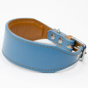 padded leather whippet collar - petiquette