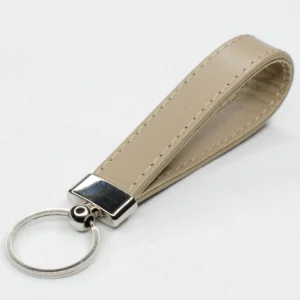 mushroom leather keyring