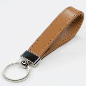 peanut butter leather keyring