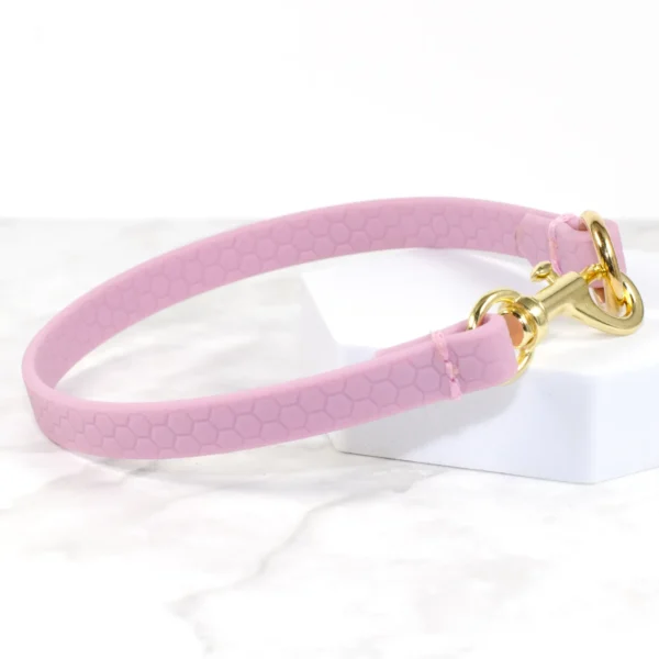 Lavender waterproof dog tag collar - Petiquette Collars