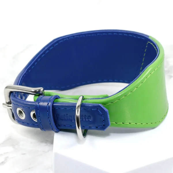 Split Personality colourful whippet collar - Petiquette Collars