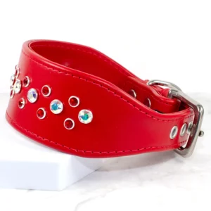 Swarovski crystal greyhound collar - Petiquette Collars