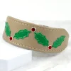 Festive Italian greyhound collar - Christmas Garland - Petiquette Collars