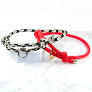 adjustable sliding knot house collar - Petiquette Collars