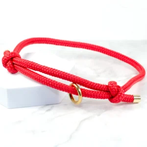 red adjustable comfy house collar - petiquette collars