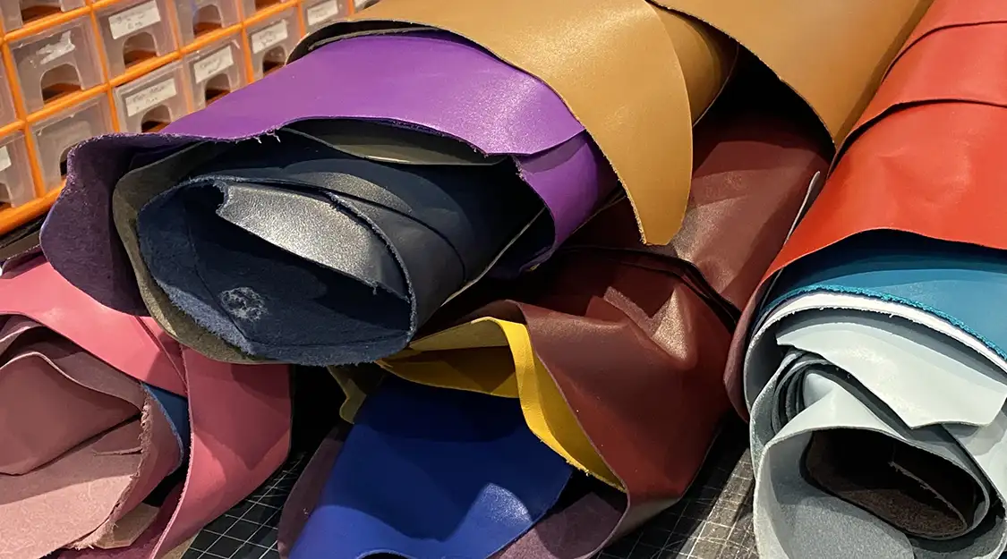How a leather dog collar from Petiquette is made