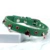 Christmas charm collar - shamrock