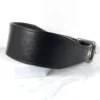 black leather greyhound collar - Petiquette