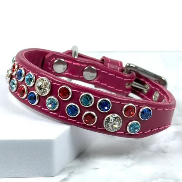 Chaos Theory collar - Dusky Pink