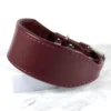 chianti leather whippet puppy collar - petiquette