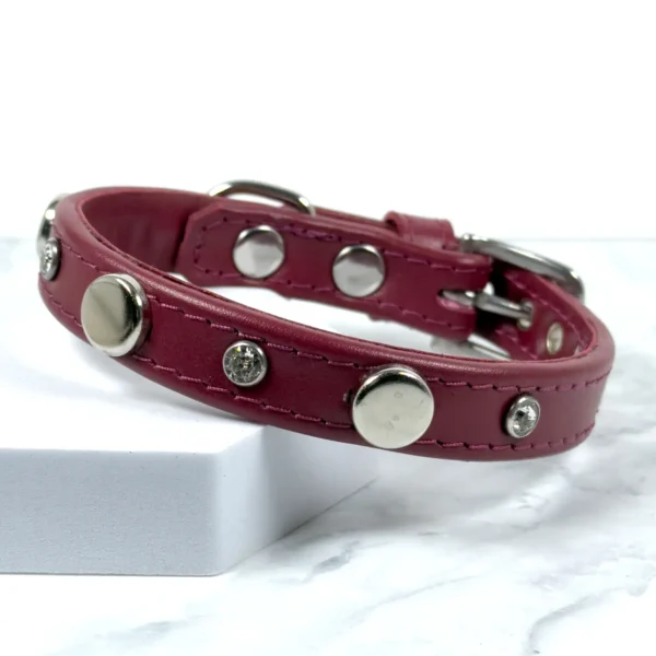 Dazzling Discs Collar - Easter Rose