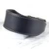 school grey leather whippet collar - petiquette