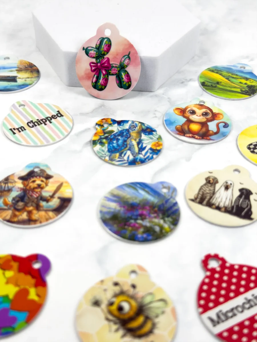 Personalised Pet ID Tags by Petiquette Collars