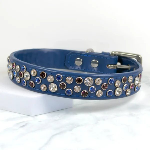 15" - 18" Signal Blue Chaos Theory collar