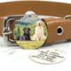 retriever pet id tag, personalised with contact details by Petiquette